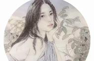 中国画院女画家张琳的最新人物画作品展示