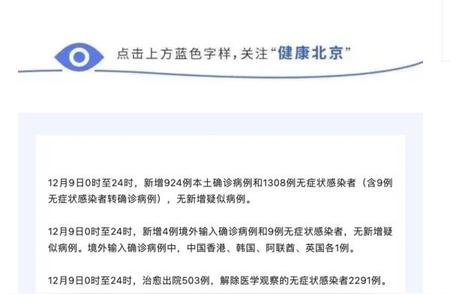北京昨日新增病例数据报告：本土与无症状情况分析